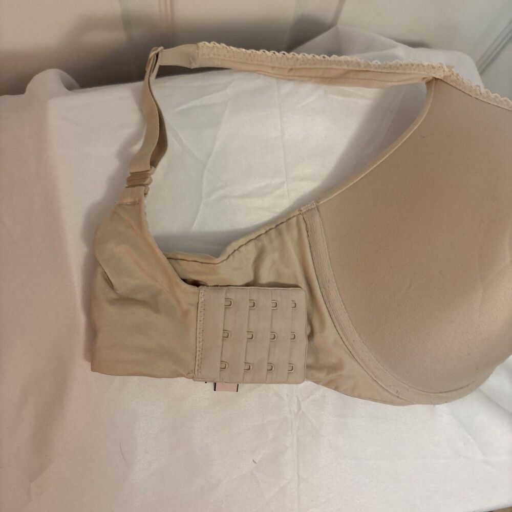 Victoria Secret Body By Victoria Perfect Shape Padded Push-Up Beige Bra, Sz 40DD - Picture 7 of 10